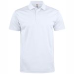 Polo bianca unisex ACTIVE