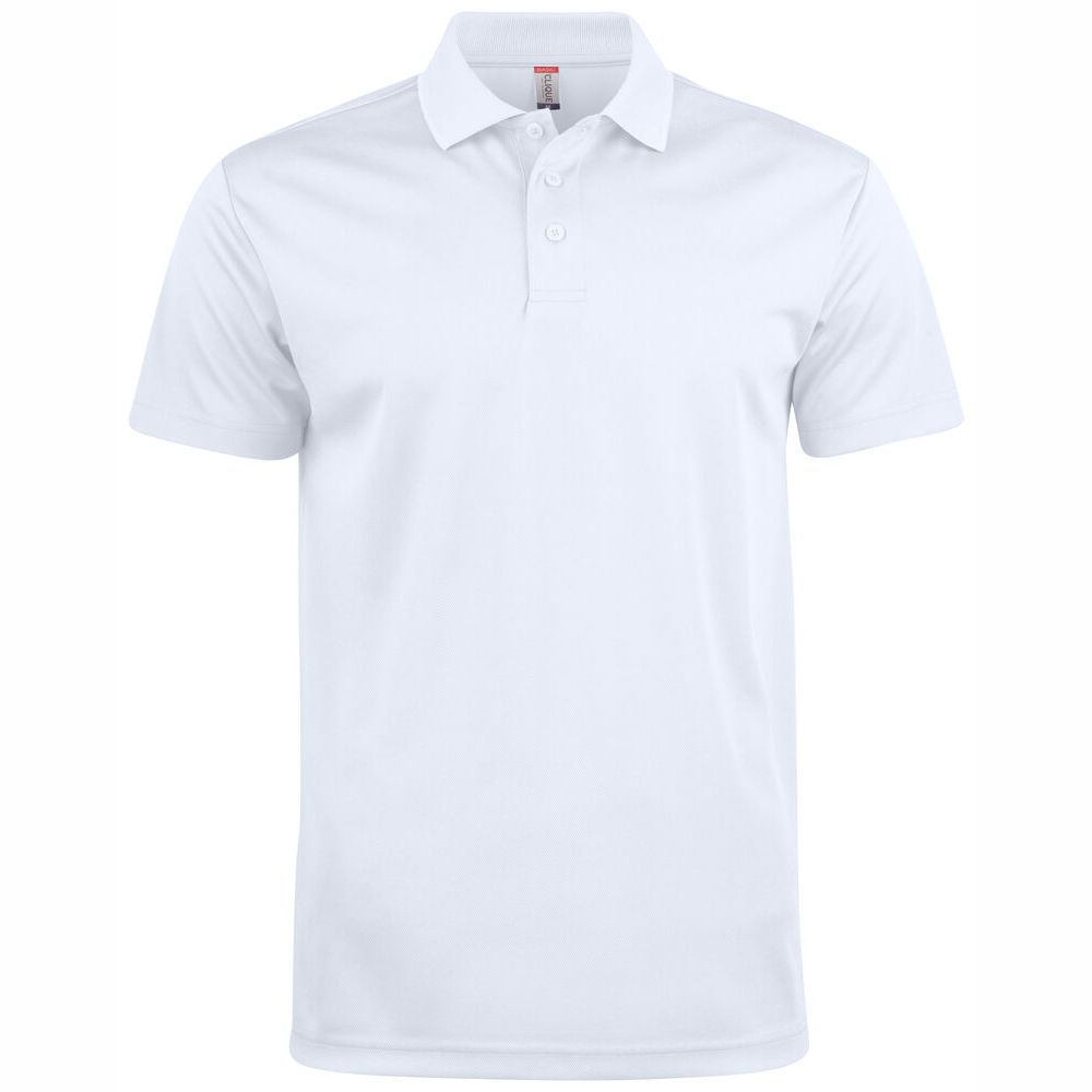 Polo bianca unisex ACTIVE