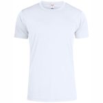 T shirt bianca unisex ACTIVE